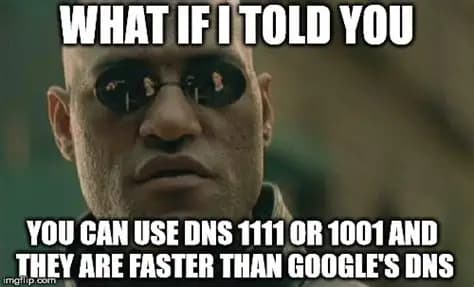 DNS meme
