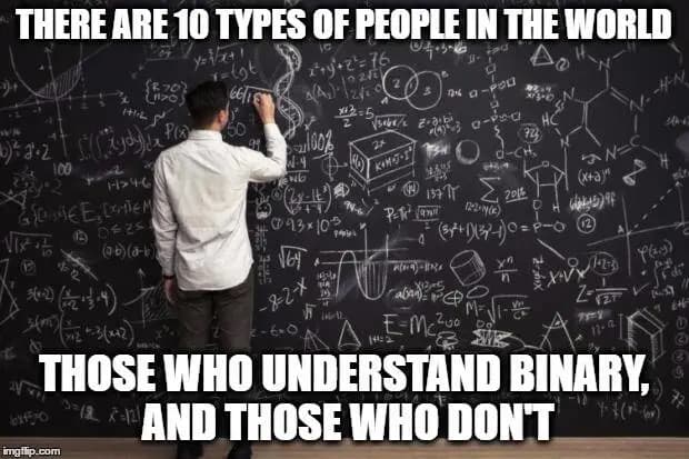 Binary meme